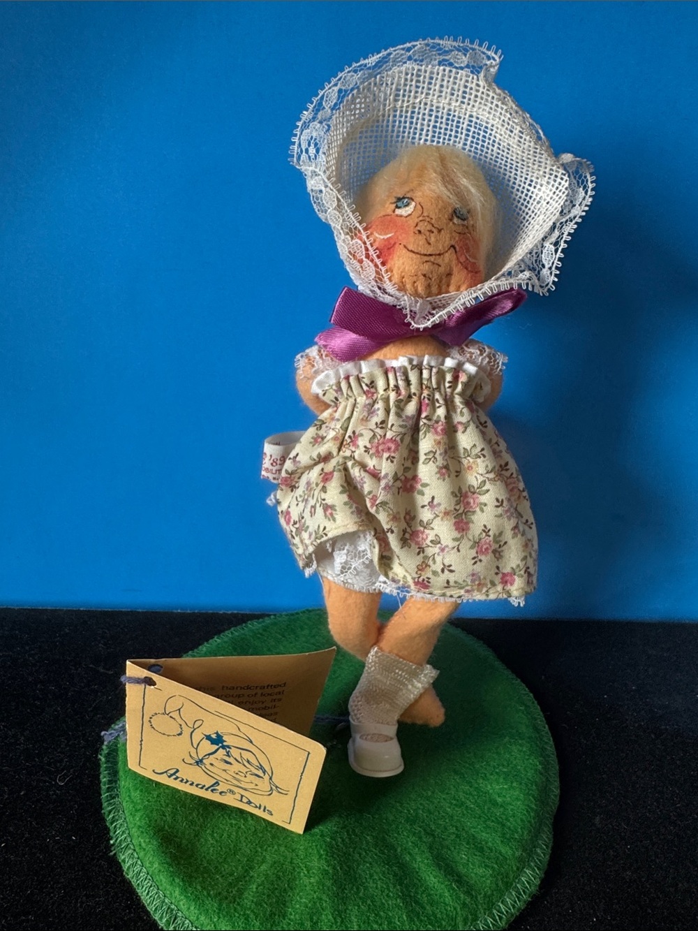 Vintage Annalee doll-“ Dress up Girl “ - Cream & Pink